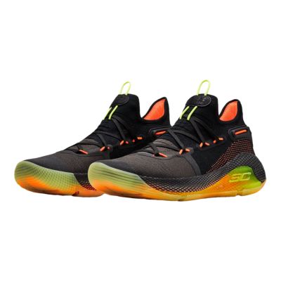 curry 6 black and orange