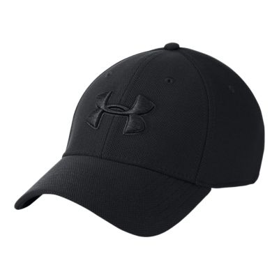 all black under armour cap