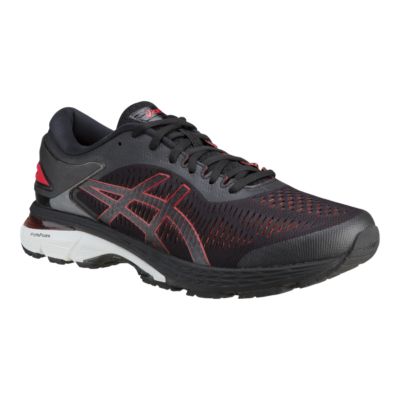 asics gel red and black