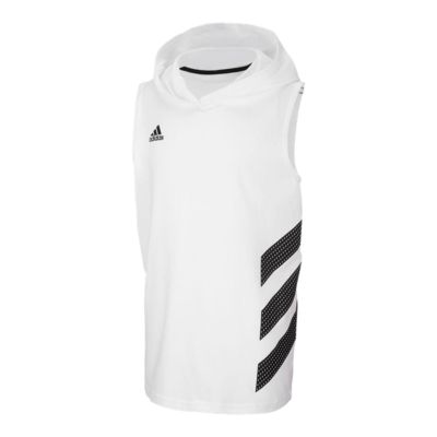 basketball sleeveless hoodie