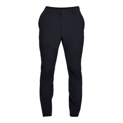 men's under armour black pants