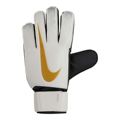 black and gold goalie gloves