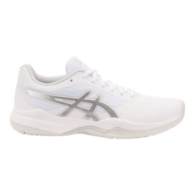 asics white tennis shoes