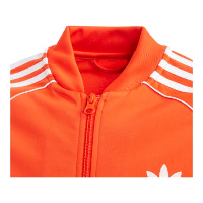 adidas sst track jacket orange