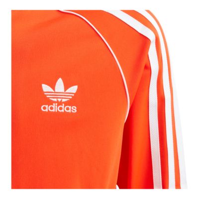 adidas sst track jacket orange