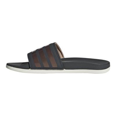 adidas sandals grey