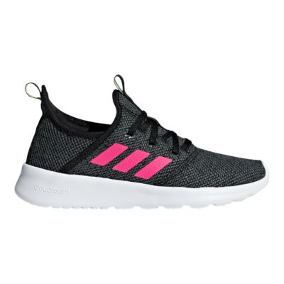 adidas black with pink stripes