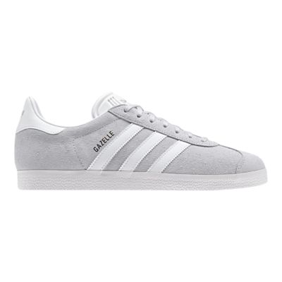 mens white gazelles