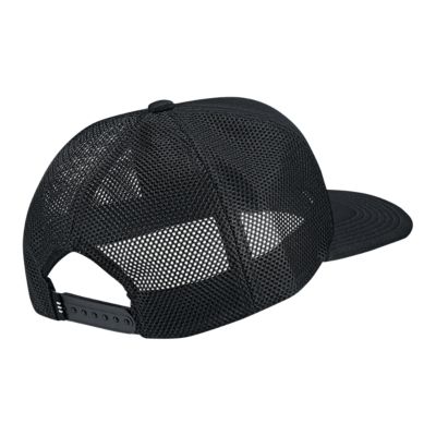 black adidas trucker hat