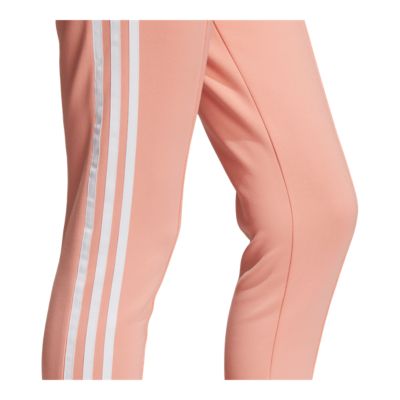 peach adidas pants