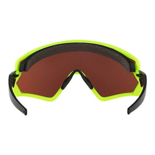 Oakley Wind Jacket  Snow Sunglasses - Neon Retina with Prizm Snow Black  Iridium Lenses | Sport Chek