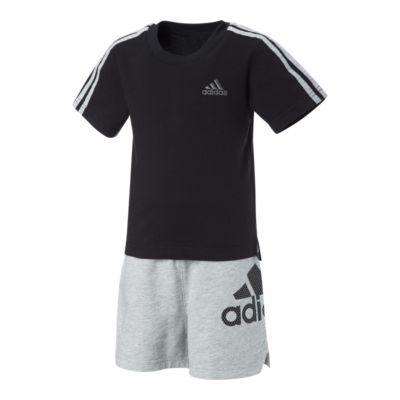 adidas boys short sets