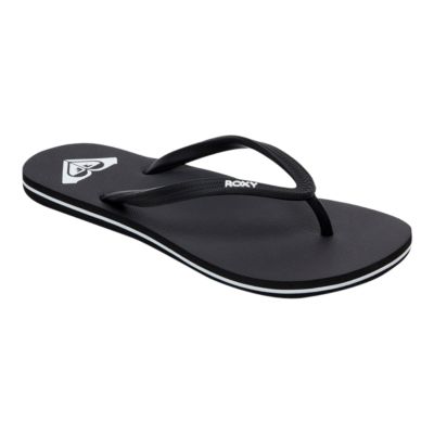 roxy black sandals