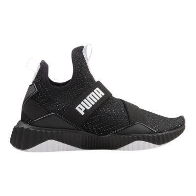 puma defy sneakers black