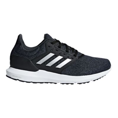 adidas black and silver women's shoes