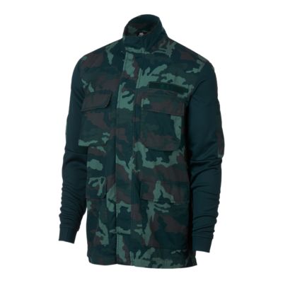 nike black camo jacket