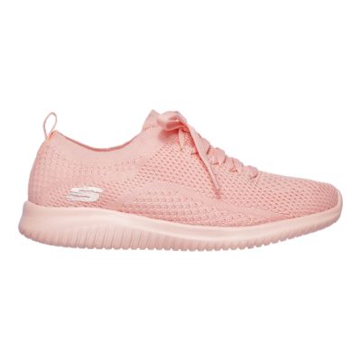 pink skechers for women