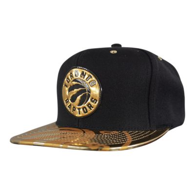 toronto raptors gold hat