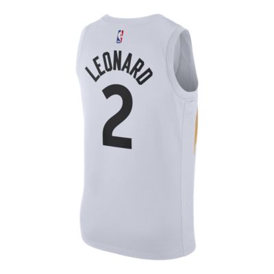 toronto raptors leonard city edition swingman jersey