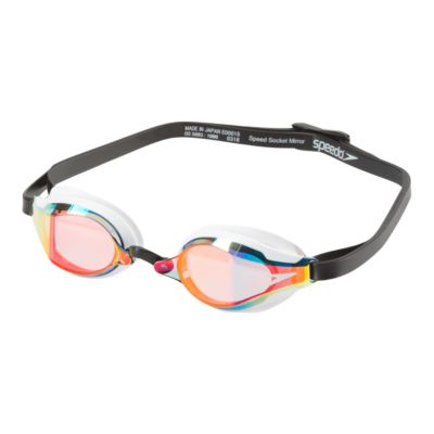 speedo speed socket 2.0 mirrored swim goggles