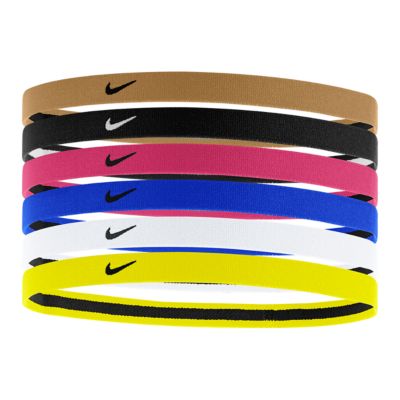 nike accessories swoosh sport headbands 6pk 2.0