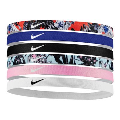 nike printed headbands assorted 6pk