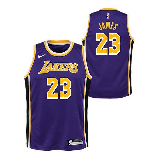 Youth Fanatics Branded LeBron James Gold Los Angeles Lakers Player Jersey