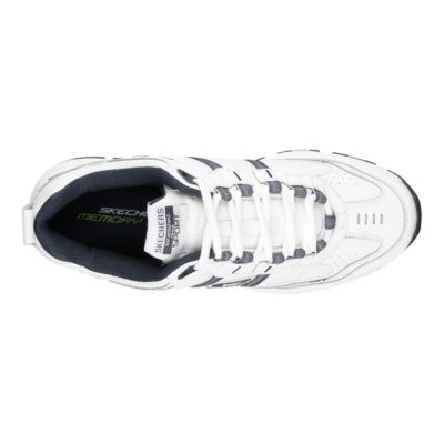 skechers tennis shoes white