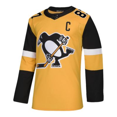 penguins yellow jersey