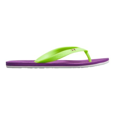 under armour cushioned flip flops