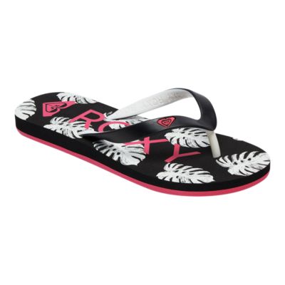 girls roxy flip flops