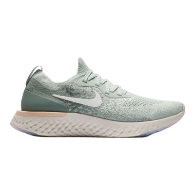 nike flyknit green womens