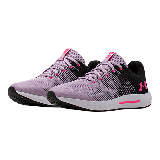 Purple Under Armour Girls Basketball Shoes - almoire