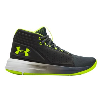 boys basketball shoes green