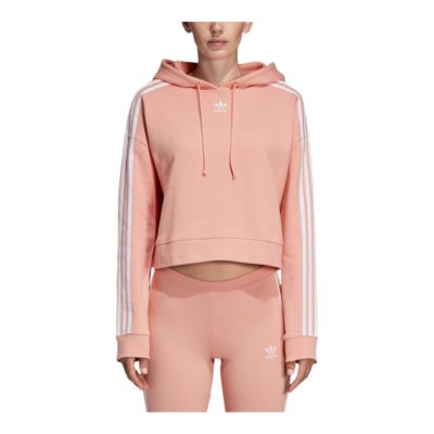 adidas originals women's cropped hoodie