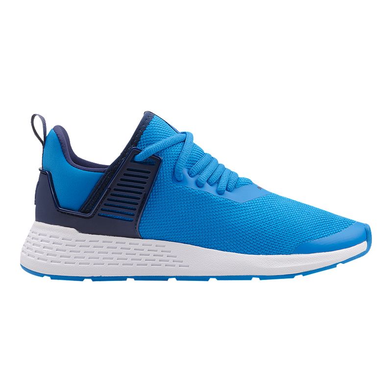 PUMA Boys' Insurge Mesh Grade School Shoes - Indigo/Peacock | Sport Chek