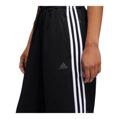 adidas cropped leg snap romper