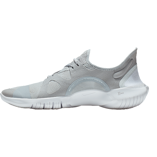 Nike Men's Free RN 5.0 Running Shoes GreyWhite Nike Men's Free RN 5.0 Running Shoes GreyWhite