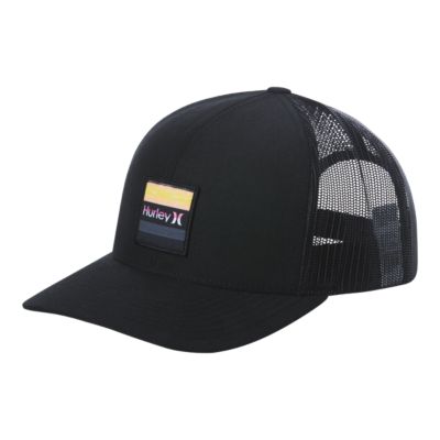 hurley cap black
