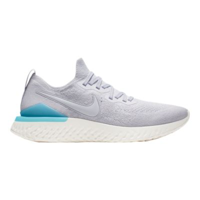 nike epic react flyknit blue