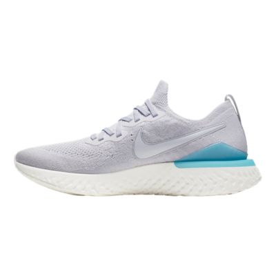 nike epic react flyknit 2 light blue