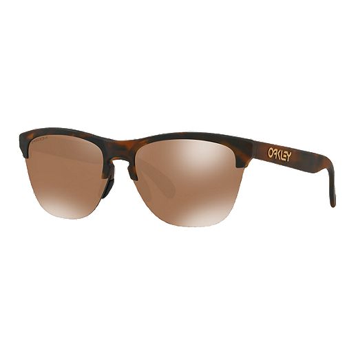 Oakley Frogskins Lite Sunglasses - Matte Brown Tortoise with Prizm Tungsten Lenses