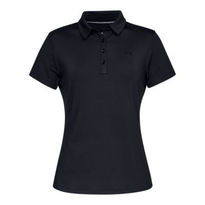 women's under armour zinger short sleeve golf polo