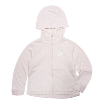 nike girls zip hoodie