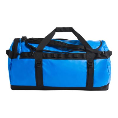 blue north face bag