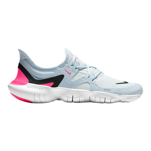 Nike Women's Free RN 5.0 Running Shoes WhiteBlackBluePink Womens Nike Free Run 5.0 Pink | eBay