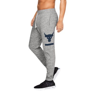 under armour project rock terry jogger