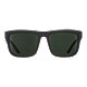 Spy Discord Sunglasses - Soft Matte Black with Happy Gray Green Polarized Lenses