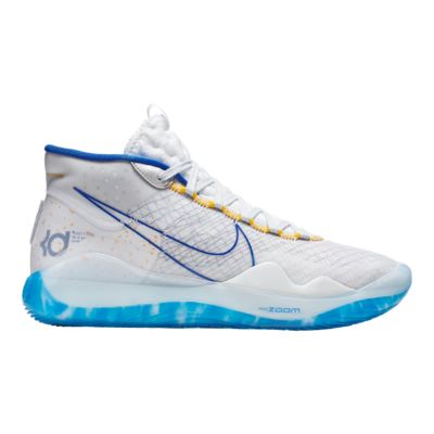 kd shoes white and gold