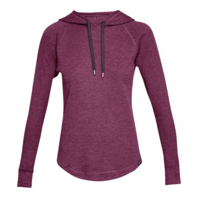 under armour waffle hoodie women's